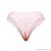 Womens Sexy String Bikini Panties Cheeky Bottom Brazilian Bikini Thong Hipster Swimsuit Solid Beachwear Swimwear Bathing Suit Pink B072V1XLP5